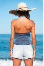 Lade das Bild in den Galerie-Viewer, Ärmelloses Denim-Top
