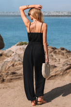 Lade das Bild in den Galerie-Viewer, Ärmelloser Jumpsuit mit Cut-out-Taille
