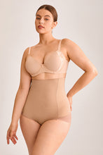 Lade das Bild in den Galerie-Viewer, Khaki High-Waist Shapewear-Slips
