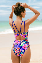 Lade das Bild in den Galerie-Viewer, Ditsy O-Ring-Badeanzug
