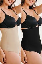 Lade das Bild in den Galerie-Viewer, High-Waist Shapewear-Slip-Set
