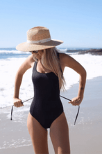 Lade das Bild in den Galerie-Viewer, Power Mesh Bauchkontrolle Scoop Neck Badeanzug
