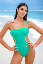 Lade das Bild in den Galerie-Viewer, Mittlerer Halt Verstellbare Träger Badeanzug
