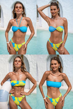 Lade das Bild in den Galerie-Viewer, Florales Wendebikini-Set
