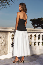 Lade das Bild in den Galerie-Viewer, Ärmelloses Midi-Bandeaukleid
