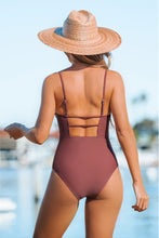 Lade das Bild in den Galerie-Viewer, Langer Torso Cutout-Badeanzug
