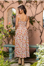 Lade das Bild in den Galerie-Viewer, Ärmelloses gesmoktes Maxikleid
