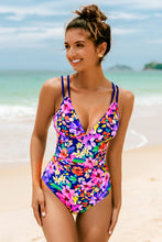 Lade das Bild in den Galerie-Viewer, Ditsy O-Ring-Badeanzug
