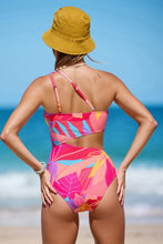 Lade das Bild in den Galerie-Viewer, One-Shoulder-Badeanzug mit asymmetrischem Ausschnitt

