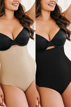Lade das Bild in den Galerie-Viewer, High-Waist Shapewear-Slip-Set
