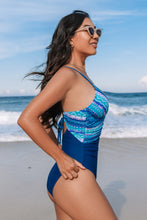 Lade das Bild in den Galerie-Viewer, Tiefliegender Boho Bauchweg-Badeanzug
