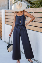 Lade das Bild in den Galerie-Viewer, Ärmelloser Elastische Taille Zweiteiler
