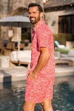 Lade das Bild in den Galerie-Viewer, Abstraktes Herren-Strandhemd
