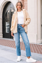 Lade das Bild in den Galerie-Viewer, Apricot Stehkragen Jacke
