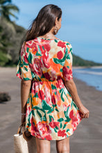 Lade das Bild in den Galerie-Viewer, Abstraktes Mini-Strandkleid
