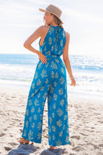 Lade das Bild in den Galerie-Viewer, Ärmelloser Verzierter Hoher Ausschnitt Jumpsuit
