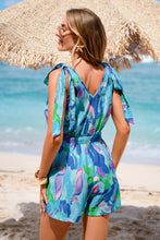 Lade das Bild in den Galerie-Viewer, Abstrakter Ärmelloser V-Ausschnitt Strampler
