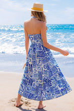 Lade das Bild in den Galerie-Viewer, Ärmelloser Maxi Strand-Zweiteiler

