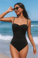 Lade das Bild in den Galerie-Viewer, Schwarzer Magic-Bauchweg-Badeanzug
