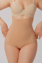Lade das Bild in den Galerie-Viewer, Khaki High-Waist Shapewear-Slips
