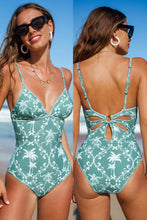 Lade das Bild in den Galerie-Viewer, Mittlerer Halt Badeanzug mit Cut-Outs
