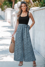 Lade das Bild in den Galerie-Viewer, Abstrakter Ärmelloser Quadratischer Ausschnitt Jumpsuit
