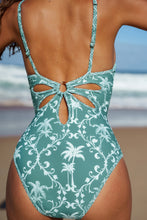 Lade das Bild in den Galerie-Viewer, Mittlerer Halt Badeanzug mit Cut-Outs
