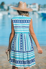 Lade das Bild in den Galerie-Viewer, Ärmelloses Boho Minikleid
