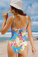 Lade das Bild in den Galerie-Viewer, Diamantausschnitt Bügel-Bauchweg-Badeanzug
