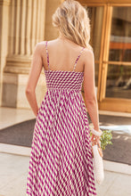 Lade das Bild in den Galerie-Viewer, Abstraktes Ärmelloses Maxi-Bandeaukleid
