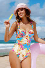 Lade das Bild in den Galerie-Viewer, Diamantausschnitt Bügel-Bauchweg-Badeanzug
