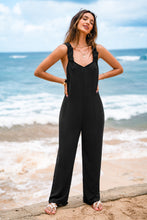 Lade das Bild in den Galerie-Viewer, Ärmelloser V-Ausschnitt Jumpsuit
