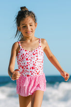 Lade das Bild in den Galerie-Viewer, Kinderbademode Fuchsia Mädchen Badeanzug
