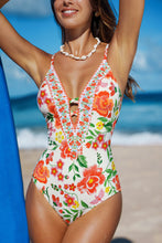 Lade das Bild in den Galerie-Viewer, Mittlerer Halt Tiefer Ausschnitt Magic-Bauchweg-Badeanzug
