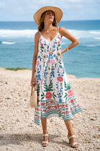 Lade das Bild in den Galerie-Viewer, Ärmelloses Maxikleid mit O-Ring
