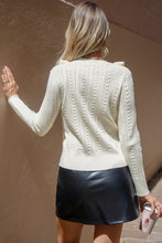 Lade das Bild in den Galerie-Viewer, Apricot Rüschen Cardigan
