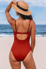 Lade das Bild in den Galerie-Viewer, V-Draht Magic-Bauchweg-Badeanzug Mittlerer Halt
