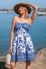 Lade das Bild in den Galerie-Viewer, Ärmelloses Herzausschnitt Minikleid
