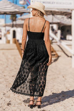 Lade das Bild in den Galerie-Viewer, Ärmelloser Wickel-Strampler in Schwarz
