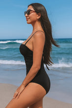Lade das Bild in den Galerie-Viewer, Schwarzer Magic-Bauchweg-Badeanzug
