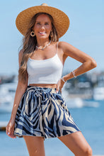 Lade das Bild in den Galerie-Viewer, Animal-Print Elastischer Bund Strandshorts
