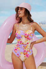 Lade das Bild in den Galerie-Viewer, Verstellbare Träger Vorgeformte Cups Bauchweg-Badeanzug
