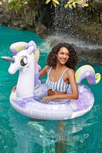 Lade das Bild in den Galerie-Viewer, Glitter Einhorn Schwimmring
